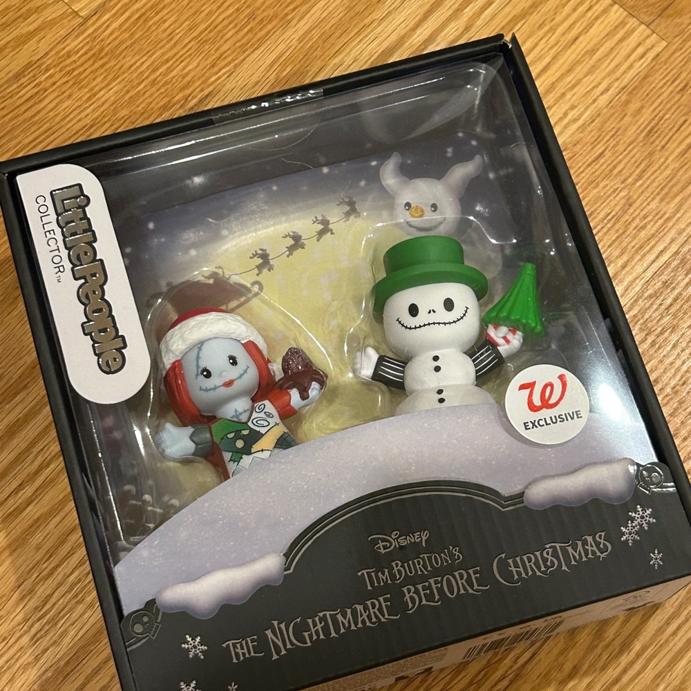Brand New in Box Little People Nightmare Before Christmas Limited Edition Set